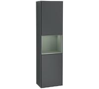 Villeroy und Boch armoire Finion G460GMHG 41.8x151.6cm, gauche, émotion, étagère Olive Matt Lacquer , minuit Blue Matt Lacquer