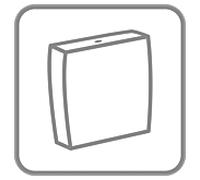Villeroy und Boch Avento réservoir 775811R1 blanc C-plus, garniture avec bouton duo économie, entrée sur le côté ou à l'arrière