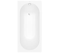 Villeroy und Boch baignoire rectangulaire UBQ160OBE2V-RW 160 x 75 cm, blanc pierre