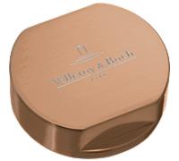 Villeroy und Boch capuchon 94052604 bronze, acier inoxydable massif, rond, pour poignée tournante simple