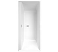 Villeroy und Boch Collaro baignoire rectangulaire UBA170COR2DV-01 170x75cm, version encastrée chrome, blanc baignoire blanc alpine