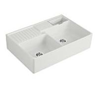 Villeroy et Boch double bol 632391SM set de déchets, opération manuelle, bol de repos, vapeur