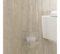 Villeroy & Boch Brosse WC Elements Striking TVA15201700064, verre dépoli, nickel brossé noir