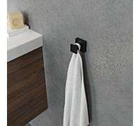 Villeroy und Boch Elements Crochet porte-serviettes TVA152011000K5 noir mat, 45x45x44mm