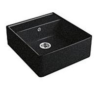 Villeroy et Boch évier simple cuve 632062J0 garniture de vidange , actionnement excentrique, kit de fixation, chromite