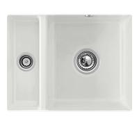 Villeroy und Boch évier sous plan 675802SM avec garniture de vidage et actionnement excentrique, vapeur