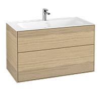 Villeroy und Boch Finion Villeroy und Boch G02000PC 99,6x59,1x49,8cm, Oak Veneer , avec éclairage mural
