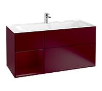 Villeroy und Boch Finion Villeroy und Boch G060HBHB 119,6x59,1cm, Emotion, étagère à gauche Peony , Peony Matt