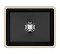 Evier Encastrable sous-plan Villeroy et Boch Subway 60 SU Vidage manuel Ebony CeramicPlus