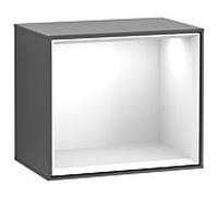 Villeroy und Boch module d' Finion Villeroy und Boch FD10GFGK 41,8x35,6x27cm, étagère Glossy White , anthracite mat