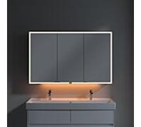 Villeroy et Boch My View Now armoire de toilette A4551200 120 x 75 x 16,8 cm, éclairage LED, 3 portes, avec interrupteur à capteur
