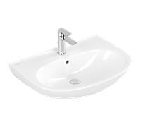 Villeroy und Boch O.novo lavabo 4A4065R1 65x48cm, ovale, trou pour robinetterie avec trop-plein, blanc C-plus