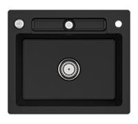 Villeroy und Boch Siluet évier 334602J0 avec garniture de vidage et actionnement excentrique, chromite
