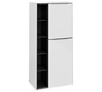 Villeroy und Boch Subway 3. 1930 C59900VE 57,4x120x36,2cm, charnière droite / poignée aluminium brillant, blanc brillant