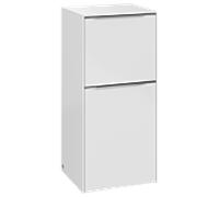 Villeroy & Boch Armoire latérale Subway 3.0 C59400VE 1 tiroir 1 porte gauche 40x86x36,2 cm blanc
