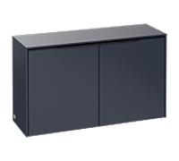 Villeroy & Boch Subway 3.0 Buffet, 2 portes, 728x423x256mm, C60001VQ, Couleur: Avant/corps : bleu marine, poignée : noir volcan.
