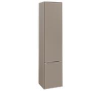 Villeroy und Boch Subway 3. 1930 C58700VM 40x171x36.2cm, charnière droite / poignée aluminium brillant, taupe
