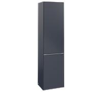 Villeroy und Boch Subway 3. 1930 C59200VQ 40x171x36.2cm, charnière gauche / poignée aluminium brillant, bleu marine