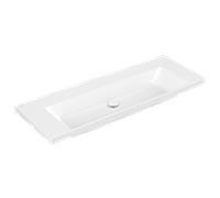 Villeroy et Boch Subway 3.0 lavabo 4A70D3R1 130x47cm, sans trou du robinet / sans trop - plein, blanc C-plus