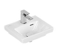 Villeroy und Boch Subway 3. 1930 lave-mains 437037R1 37x30,5cm, avec trou pour robinetterie / avec trop-plein, blanc C-plus