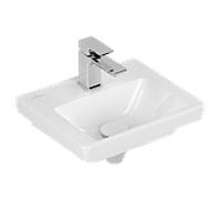 Villeroy und Boch Subway 3. 1930 lave-mains 437038R1 37x30,5cm, avec trou pour robinetterie / sans trop-plein, blanc C-plus