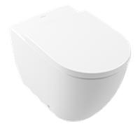 Villeroy et Boch Subway 3.0 stand WC 4671T0RW 37x60cm, TwistFlush, sans rebord, blanc pierre C-plus