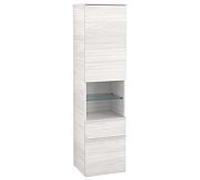 Villeroy und Boch Venticello A95202E8 40,4 x 154,6 x 37,2 cm, gauche, poignée blanche, White Wood