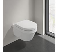 Villeroy & Boch Architectura ensemble cuvette + abattant suspendue oui blanc 4694HR01