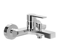 Villeroy und Boch Architectura mitigeur de bain à levier TVT10300200061 mural, chromé