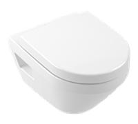 Villeroy & Boch Architectura WC suspendu avec TwistFlush, version courte, 4687CLR1,