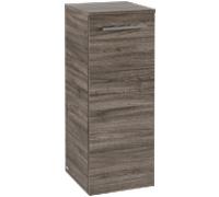 Villeroy und Boch Avento armoire latérale A89501RK Stone Oak, 35x89x37,3cm, charnière à droite, porte 2000