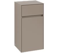 Villeroy und Boch Collaro armoire latérale C03201VM 40,4x74,8x34,9cm, butée à droite, taupe