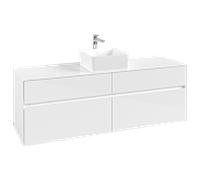 Villeroy und Boch Collaro C04900DH 160 x 54,8 x 50 cm, Glossy White