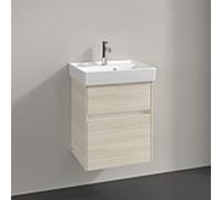 Villeroy & Boch Collaro Meuble sous-lavabo, 2 tiroirs, lavabo au centre, 460x546x374mm, C00600AA
