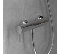 Villeroy und Boch Dawn mitigeur de douche TVS10630115061 avec protection anti-refoulement, mural, chromé