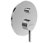 Villeroy & Boch Dawn Mitigeur monocommandé encastré, 170x170x46mm, TVS10635311061, Couleur: chrome