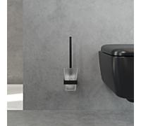 Villeroy & Boch Brosse WC Elements TVA152017000K5 Striking à visser verre noir