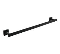 Villeroy & Boch - Porte-serviettes de bain Elements Striking TVA152002000K5, Noir mat 645x45x75 mm
