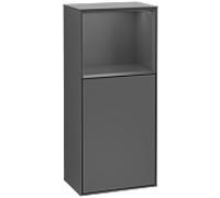 Villeroy und Boch Finion armoire latérale G500GKGK 41.8x93.6cm, gauche, Emotion, plateau supérieur Anthracite mat, Anthracite mat
