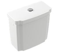 Villeroy und Boch Hommage réservoir 772111R1 Aménagements intérieurs chromés, blanc C-plus, avec bouton économique duo