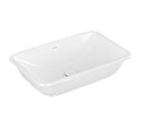 Villeroy und Boch Loop & friends 4A5801R1 sans trou pour robinetterie, sans trop-plein, 61,5 x 39 cm, blanc C-plus