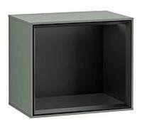 Villeroy und Boch module d' Finion G590PDGM 41.8x35.6cm, station de charge, emotion, étagère noir mat, Olive Matt Lacquer