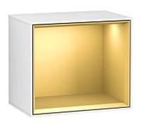 Villeroy und Boch module Finion G590HFGF 41.8x35.6cm, borne de charge, emotion, étagère or mat, laqué blanc brillant