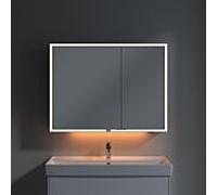 Villeroy und Boch My View Now Armoire de toilette A4551000 100 x 75 x 16,8 cm, éclairage LED, 2 portes, avec interrupteur à capteur