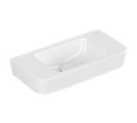 Villeroy und Boch O.novo lave-mains 43425301 50x25cm, sans trop-plein, sans trou pour robinetterie, blanc