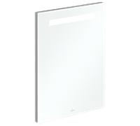 Villeroy und Boch Plus pour voir Miroir lumineux LED A430A800 45 x 60 x 3 cm, 6 W, pour commutation de pièce, IP44
