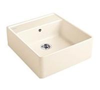 Villeroy und Boch simple en pierre match0 632061KR, vidange manuelle, kit de montage, crème