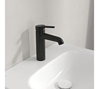 Villeroy und Boch Skyla mitigeur lavabo TVW116004000K5 laiton, noir mat