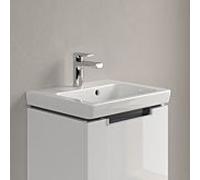 Villeroy und Boch Subway 2.0 lave-mains 7315F5R1 45 x 37 cm, avec trop-plein, Blanc Alpin CeramicPlus