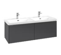 Villeroy & Boch Armoire sous lavabo Subway 3.0 2 tiroirs 1272×429×478 mm C56700VR